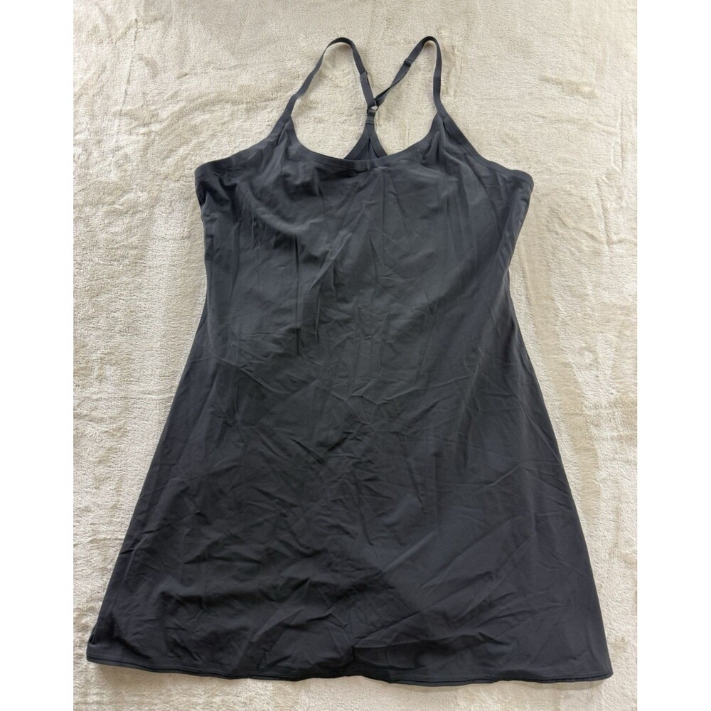 Outdoor Voices Exercise Dress Black Built in Bottoms Size Large